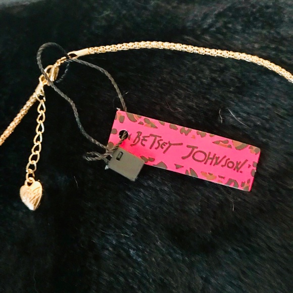 SALE!Betsey Johnson Doggy Necklace - Picture 2 of 3